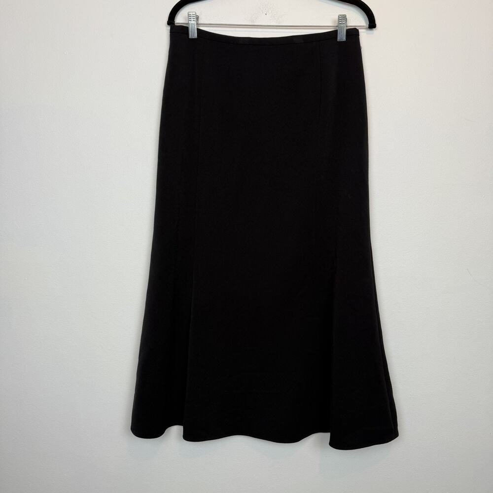 Vintage Harve Benard black pencil skirt size 8 office career wear classic
